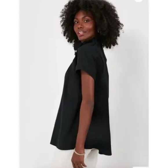 Tuckernuck Pomander Place Black Rae Blouse Size XXL LIKE NEW - Picture 5 of 7
